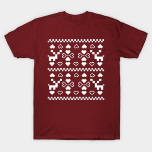 Ugly christmas reindeer T-Shirt